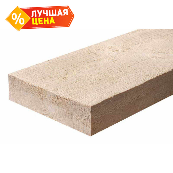 Доска обрезная естественной влажности 30х150х6000 сорт 1