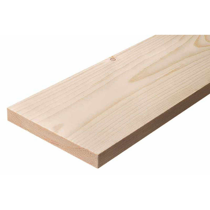 Доска сухая строганная 20х90х6000 сорт АВ